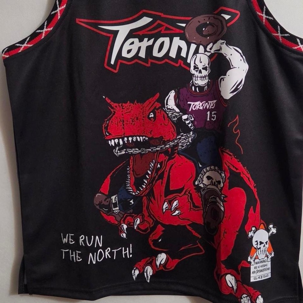 NWT, Brand X Toronto Raptors Vince Carter‎ # 15 Basketball Jersey